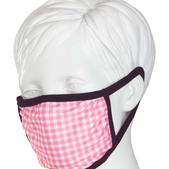 julie & JOE 2pk Mommy & Me Gingham Masks - Picture 2 of 3